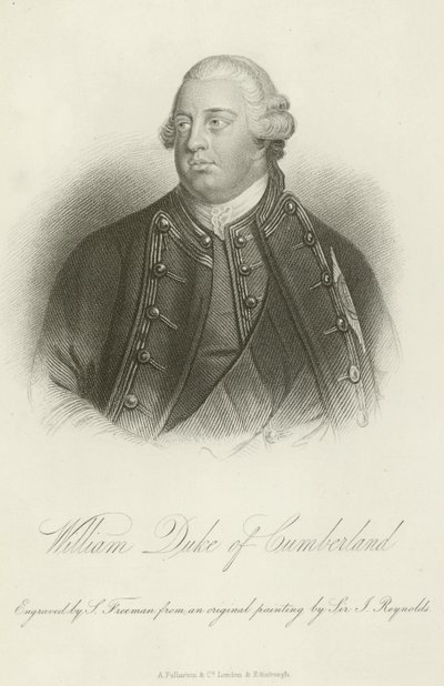 William, Duke of Cumberland by English School