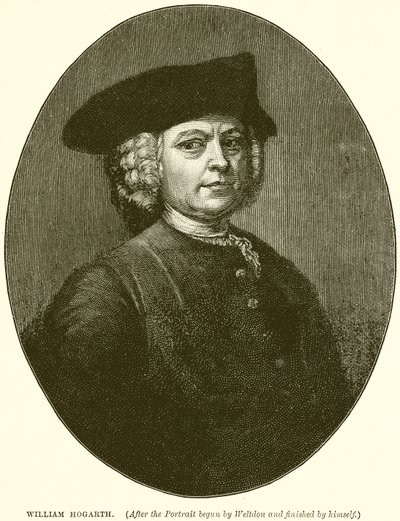 William Hogarth by English School