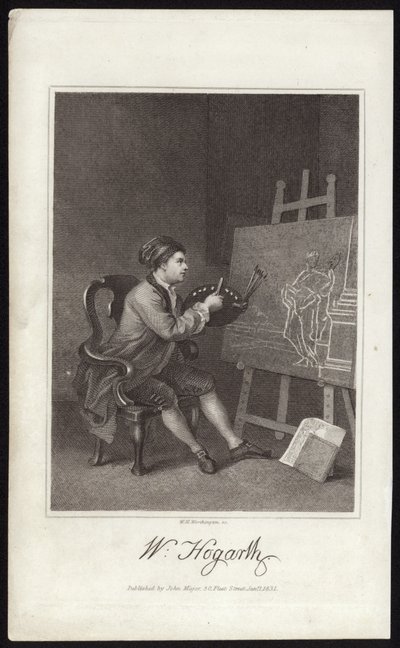 William Hogarth by English School