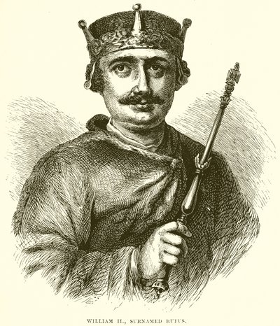 William II, surnamed Rufus by English School
