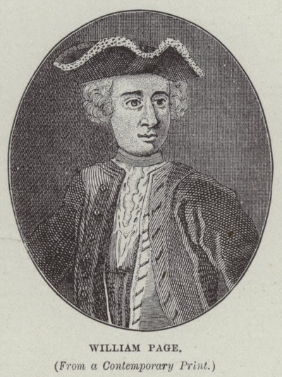 William Page (engraving) by English School
