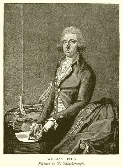 William Pitt by English School