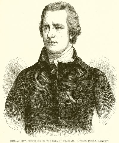 William Pitt, Second Son of the Earl of Chatham by English School