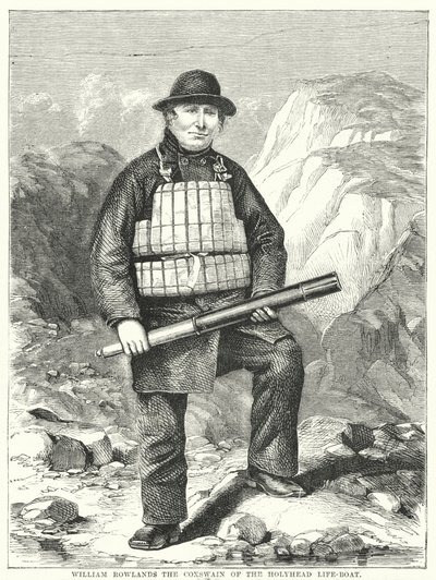 William Rowlands the Coxswain of the Holyhead Life-Boat by English School