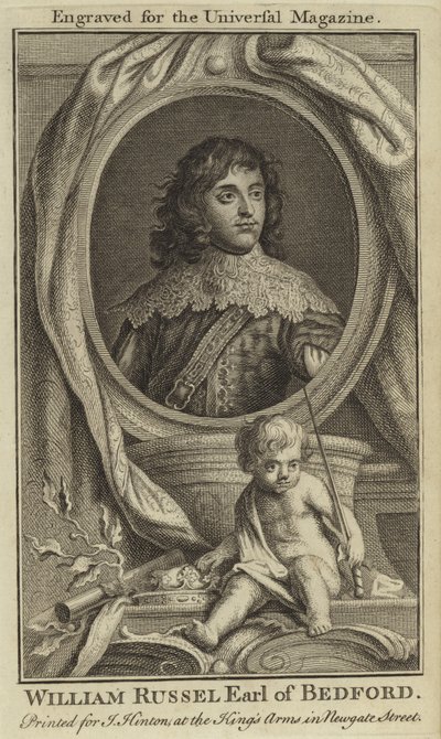 William Russel, Earl of Bedford by English School