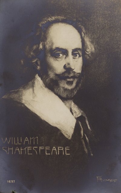 William Shakespeare (c1564-1616) by English School