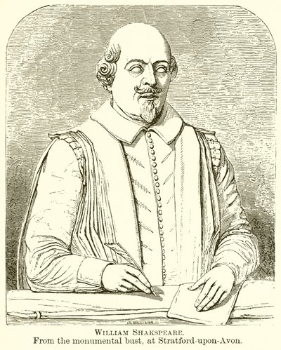 William Shakespeare by English School