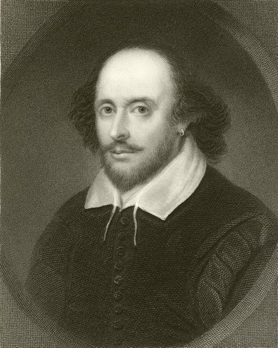 William Shakespeare by English School