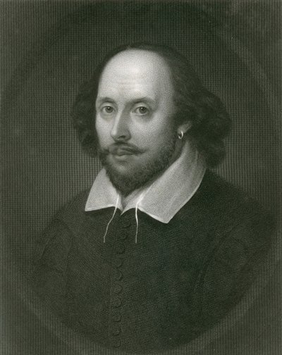 William Shakespeare by English School