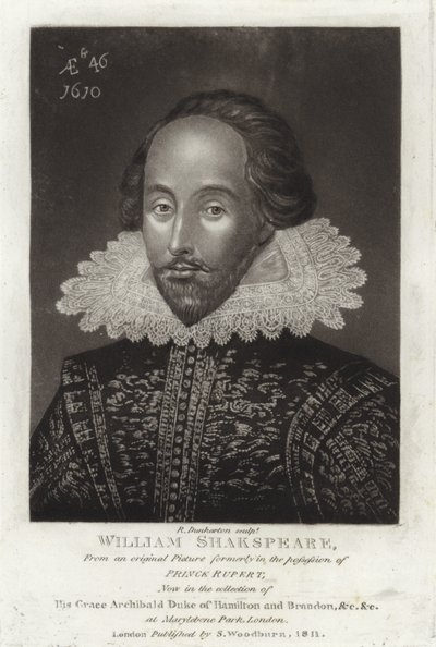 William Shakespeare by English School