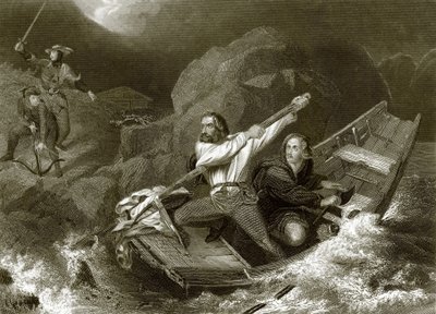 William Tell Saving Baumgarten by English School