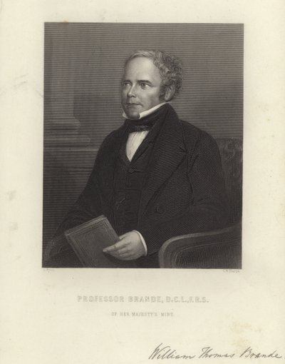 William Thomas Brande by English School