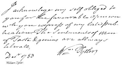 William Tytler by English School