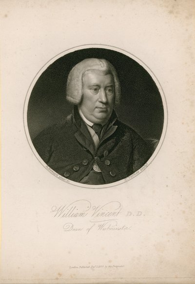 William Vincent, Dean of Westminster by English School