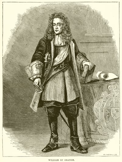 William of Orange by English School