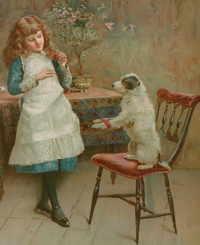 Winding the Wool by English School