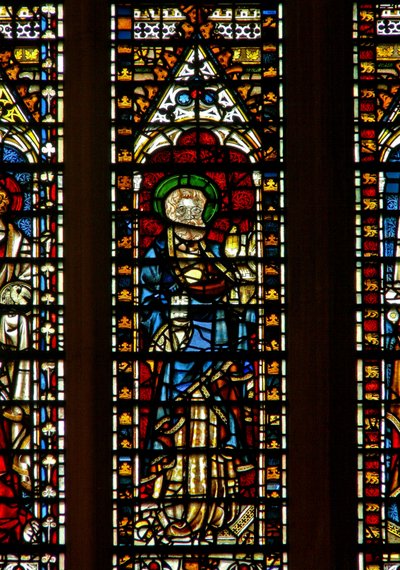 Window Ww depicting St Peter by English School