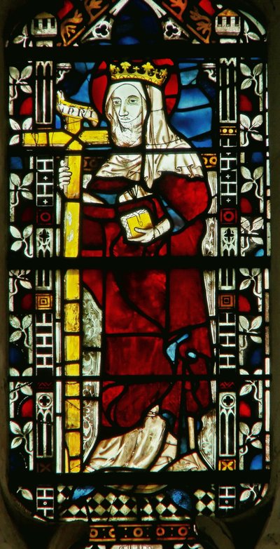 Window depicting St. Helen by English School
