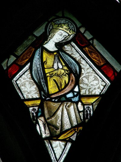 Virgin Mary at the Coronation of the Virgin by English School