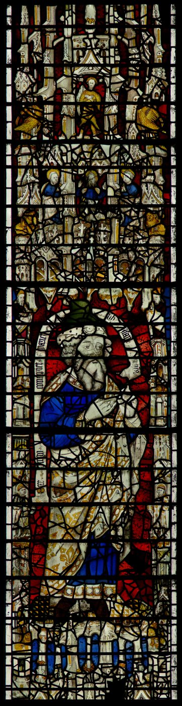 Window w12 depicting Isaiah by English School