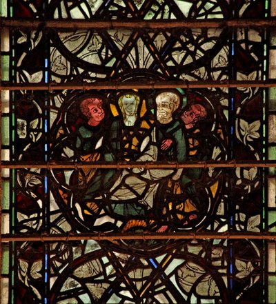 Window W60 depicting a scene from the life of St Paul by English School