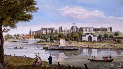 Windsor Castle from across the Thames, c.1760s by English School