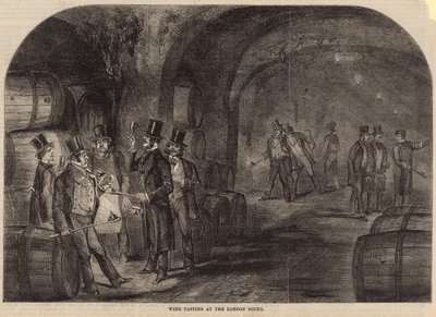 Wine Tasting at the London Docks by English School
