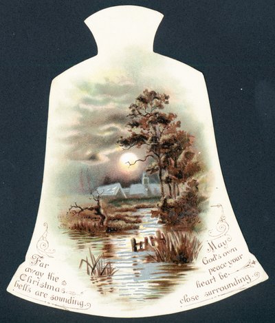 Winter Scene, Bell Shape by English School