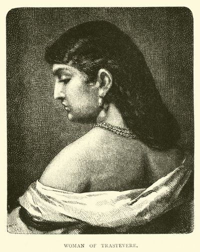 Woman of Trastevere by English School