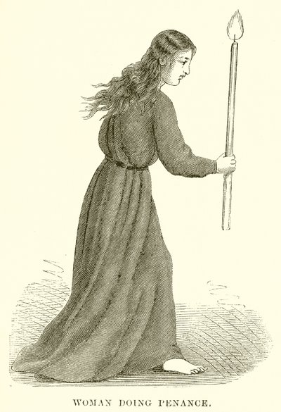 Women Doing Penance by English School