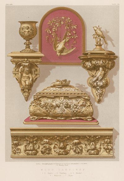 Wood Carvings by English School