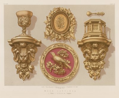Wood Carvings by English School