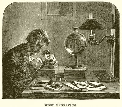Wood Engraving by English School