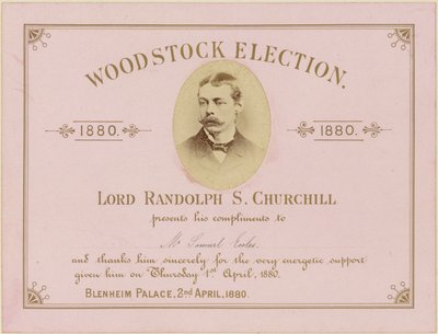 Woodstock Election 1880 by English School