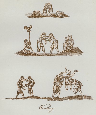 Wrestling by English School