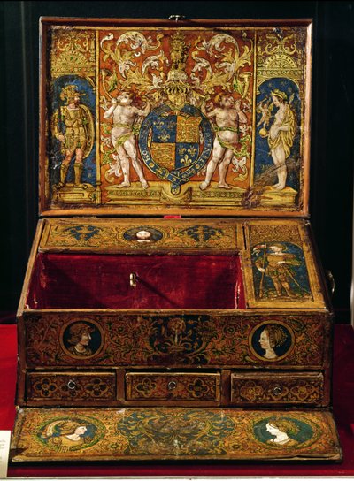 Writing Box or Table Desk by English School