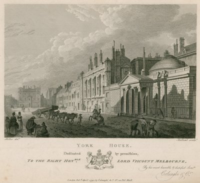 York House, Whitehall by English School
