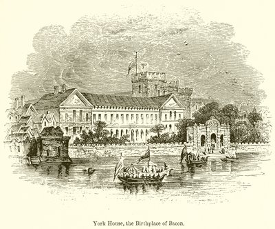 York House, the Birthplace of Bacon by English School