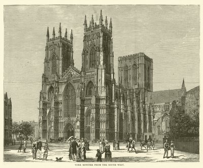 York Minster from the South West by English School