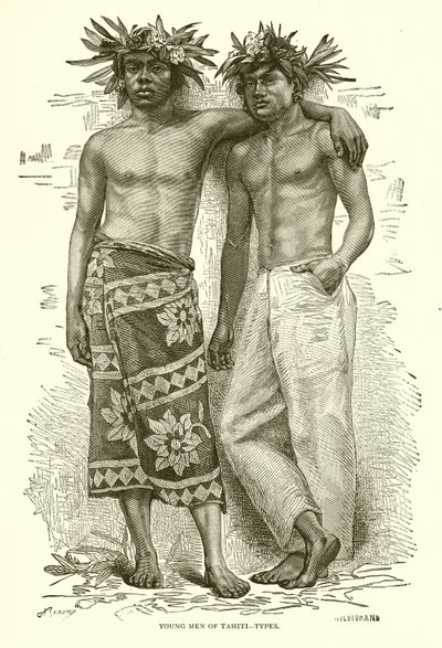 Young Men of Tahiti: Types by English School