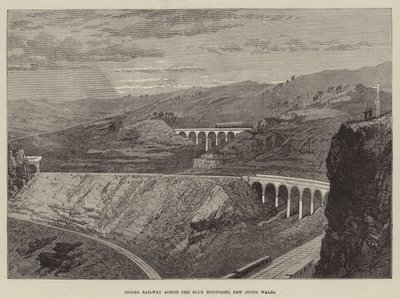 Zigzag Railway across the Blue Mountains, New South Wales by English School