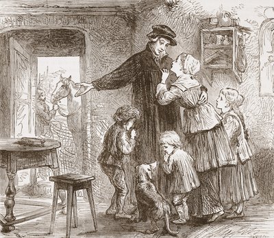 Zwingle Departing to Join the Army by English School