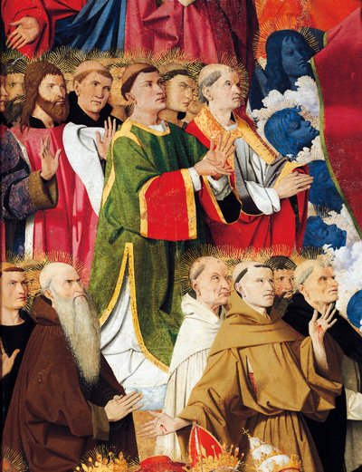Religious Orders and Clergy (detail) by Enguerrand Quarton