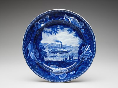 Plate by Enoch Wood and Sons