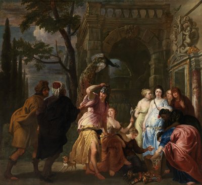 Achilles and the Daughters of Archimedes by Erasmus Quellinus