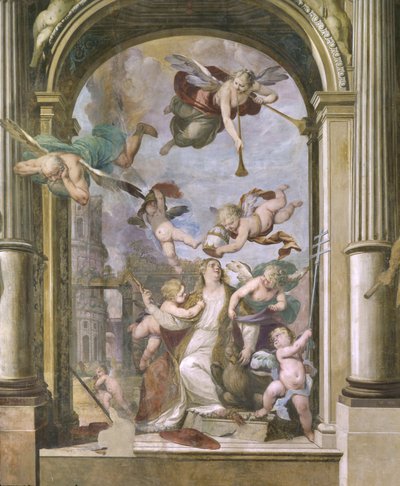 The Coronation of the Virgin Mary by Ercole Procaccini