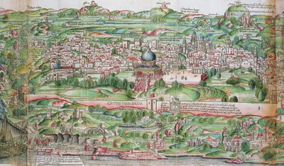 Map of the City of Jerusalem, from 