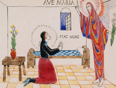 Annunciation, c.1912 by Eric Gill