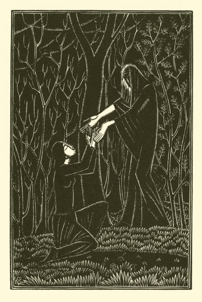 Death And The Lady by Eric Gill