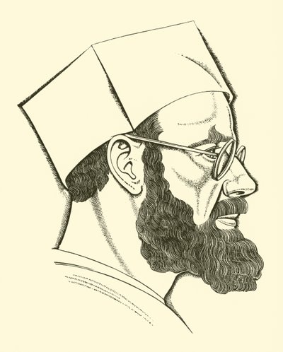 Eric Gill, Self-portrait by Eric Gill